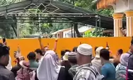 Temui Massa Bansos Banjir, Bupati Langkat Janji Ajak Perwakilan Warga Menghadap Mensos