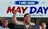 Dari Perlindungan Mitra Ojol hingga Kebut UU Ketenagakerjaan, Ini Komitmen Prabowo bagi Pekerja di Peringatan Hari Buruh Internasional