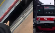 Detik-detik Penumpang KRL Pergoki Pria Sembunyi di Bawah Peron Stasiun Kebayoran, Diduga Targetkan Pengguna Gerbong Perempuan