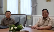 Presiden Prabowo dan Jusuf Kalla Bahas Swasembada Energi di Istana