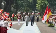 Prabowo Sambut Presiden Jerman Steinmeier dengan 120 Pasukan Berkuda