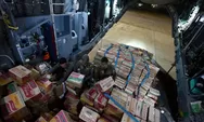 Jalankan Instruksi Presiden Seskab Teddy Pimpin Pelepasan Lima Pesawat TNI AU Bawa Bantuan 65 Ton Untuk Korban Gempa di NTT