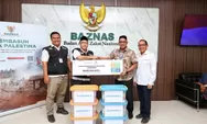 Melalui Baznas, Asperindo Salurkan Dana Kemanusian Untuk Palestina Rp 45 Juta
