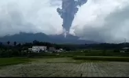 Gunung Marapi Sumatra Barat Erupsi, Terjadi Muntahan Matrial Vulkanik  hingga 3.000 Meter dari Puncak Kawah