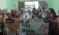 Dian Nurfarida, Caleg PKS Nomor urut 3 Dapil Pancoran Mas Kunjungi Warga RW 03 Kelurahan Depok Kecamatan Pancoran Mas Kota Depok