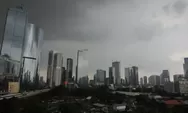 Sebagian Jakarta Potensi Diguyur Hujan Malam Ini