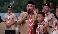 Kemah Akbar HAB ke-78, Wali Kota Depok: Nilai Kepemimpinan Ada di Gerakan Pramuka