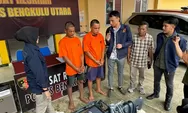 Dalam 1 Malam Polres Bengkulu Utara Ringkus Terduga Pelaku Pencurian Mesin Kapal Speed Boat