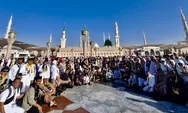 Tiba di Madinah Disambut Cuaca Sejuk, Jemaah Umroh Kaffarah Karya Imtaq Berziarah Kebeberapa Masjid 