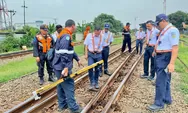 Persiapan Angkutan Lebaran 2024, KAI Daop 1 Jakarta Melakukan Inspeksi dari Stasiun Cikampek sampai Stasiun Cikarang Gunakan Dresin