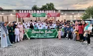 Sambut Ramadan, LAZ Persis Sumut - Seafood Mak Judes Santuni dan Makan Bersama Dengan 80 Anak Yatim