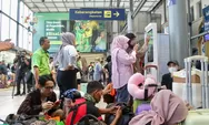 KAI Daop 1 Berangkatkan 416 Ribu Pemudik dari Jakarta, Pasca Lebaran Masih Banyak Kursi yang Tersedia