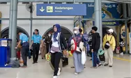 KAI Catat Hari Minggu Puncak Arus Balik Penumpang Kereta Api, Layani 218 Ribu Penumpang