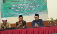 Diikuti 68 Jamaah Calon Haji, KUA Kecamatan Cipayung Kota Depok Gelar Bimbingan Manasik Haji