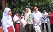 Peduli Pendidikan, Yayasan Amway Peduli Gandeng PMI Berikan Paket Bantuan Alat Sekolah