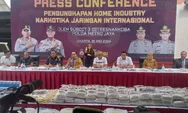 Polda Metro Jaya Berhasil Ungkap Home Industry Narkoba Jenis Tablet Pil PCC