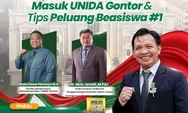 Bimbel PRIMAGO adakan Seminar Online Jurus Jitu Masuk UNIDA Gontor dan Tips Peluang Beasiswa