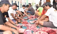 PHBI Musholla Al-Mukmin Sukatani Tapos Sukses Gelar Sholat Idul Adha dan Pemotongan Hewan Qurban