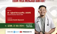 Seminar Online Primago 2024 “Kata Siapa Alumni Pesantren Tidak Bisa Menjadi Dokter?