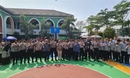Disela-sela Latihan Kerja, Setukpa Polri Angkatan 53, Kunjungi SMP Prima Cendekia Islami Beri Motivasi dan Edukasi   