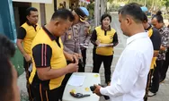 Polres Kepulauan Seribu Lakukan Pengecekan Senpi Anggota di Marina Ancol