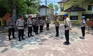 Polsek Kepulauan Seribu Utara Amankan Kampanye Tim Pemenangan Calon Gubernur No 2 di Pulau Kelapa   