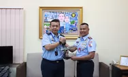 Pererat Silaturahmi, Komandan Lanud Husein Sastranegara Audiensi ke Rektor Universitas Nurtanio 
