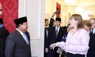 Prabowo Abadikan Momen Hangat Bareng Wartawan di London, Foto Bareng dan Bersenda Gurau