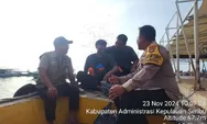 Bhabinkamtibmas Pulau Pramuka Himbau Nelayan Waspadai Cuaca Buruk dan Gunakan Life Jacket
