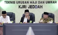 Gelar Rakor di KUH Jeddah, Menag: Persiapkan Pelaksanaan Haji 