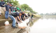 Jaga Kelestarian Alam, PLN Bersama Pemprov DKI Jakarta Beraksi Tanam 100 Pohon di Waduk Brigif