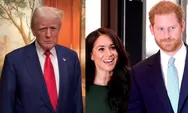 Tak Mau Ikut Campur Tentang Permasalahan Visa Pangeran Harry, Donald Trump Justru Menyebut Meghan Markle Sosok yang Mengerikan