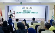NU Gallery Serahkan Rp 330 Juta Hasil Lelang Lukisan Kapolri ke BAZNAS RI untuk Kemanusiaan