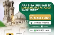 Zoom Seminar Program Ma’had Al Azhar (SMP-SMA) di Mesir Bersama Bimbel Primago Tahun 2025