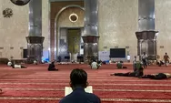 Potret Umat Muslim Meraih Keberkahan Lailatul Qadar dengan Itikaf di Masjid Istiqlal