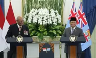 PM Fiji ke Prabowo: Kami Belajar dari Anda Terkait Pembangunan
