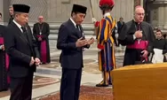 Jadi Utusan Khusus Prabowo, Begini Doa Jokowi untuk Paus Fransiskus