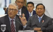 Momen Prabowo Bertemu Bill Gates, Pendiri Microsoft Itu Beri Dana Hibah Rp2,6 T untuk Sektor Tekno hingga Tani di Indonesia