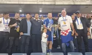 Euforia Juara Persib: Maruarar Sirait Umumkan Piala Presiden dan Investasi Rp100 Miliar