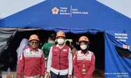 Kebakaran Kapuk Muara, PMI Jakarta Utara Kerahkan Relawan dan Dirikan Tenda Komando