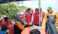 Hari ke 3 Pasca Kebakaran di Kapuk Muara, PMI Jakarta Utara Kerahkan 40 Relawan dan Dirikan Pos Pelayanan Kesehatan