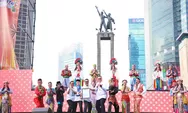 Tampilkan 7.000 Pesilat dan Penari di Bundaran HI, Pemprov DKI Jakarta Raih Rekor MURI