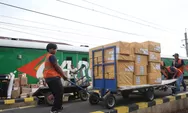 KAI Daop 6 Yogyakarta Sebut Angkutan Barang Tumbuh 15% pada Semester 1 2025, Dorong Logistik Ramah Lingkungan