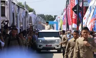 Bertolak ke Klaten Luncurkan Koperasi Desa, Prabowo Diiringi Sorak & Senyum Warga Sepanjang Jalan