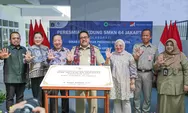 Dorong Pendidikan Industri Kreatif yang Inklusif, Wagub Rano Resmikan Revitalisasi SMKN 64 Jakarta