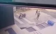 Viral! Oknum Security Diduga Aniaya Pria Berkebutuhan Khusus, Aksi Terekam CCTV