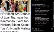 Viral! Hadiri Event di GBK, Wanita Keluhkan HP Temannya yang Ditenteng Pakai Phone Strap Tetiba Hilang Dicomot Orang