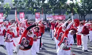 Semarakkan Hut Ke-80 RI, BNN Gelar Senam Pagi Dan Beragam Lomba