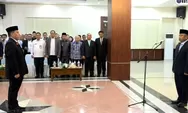 Resmi Dilantik, Manguluang Mansur Jabat Sekretaris Daerah Kota Depok, Ingat ini Pesan Wali Kota Supian Suri