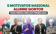 5 Motivator Nasional Alumni Gontor yang Sering menjadi Pembicara Pembicara